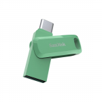 Ultra Dual USB Flash Drive Go 128GB, USB-C, Absinthe Green