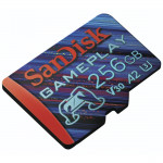 MicroSDXC Gameplay 256GB (190MB/s, 130MB/s W, UHS-I, V30, U3, C10)