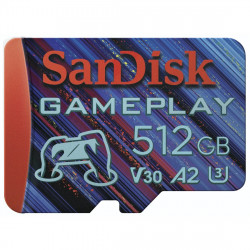 MicroSDXC Gameplay 512GB (190MB/s, 130MB/s W, UHS-I, V30, U3, C10)