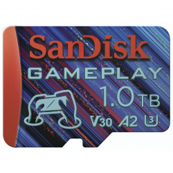 MicroSDXC Gameplay 1TB (190MB/s, 130MB/s W, UHS-I, V30, U3, C10)