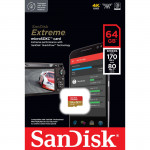 MicroSDXC Extreme 64GB (A2/ V30/ U3/ R170/ W80) MicroSDXC Extreme 64GB (A2/ V30/ U3/ R170/ W80)