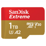 MicroSDXC Extreme 1TB (A2/ V30/ U3/ R190/ W130)