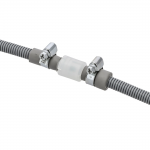 Non-return Valve, with 2 Hose Clamps, for max. Ă 10 mm
