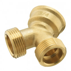 Xavax Y-rozbočovač prívodných hadíc, pre priemer 3,4 (26,9 mm), mosadzný