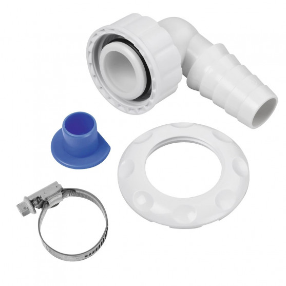 Siphon Connection for Wall-mounted Siphons without Cleaning Opening Siphon Connection for Wall-mounted Siphons without Cleaning Opening