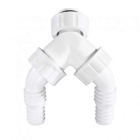 Double Appliance Connection Grommet with Backflow Preventer, for Recessed Siphon Double Appliance Connection Grommet with Backflow Preventer, for Recessed Siphon