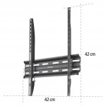Pevný TV držiak na stenu 65 / 165 cm, do 35 kg, odstup 2,3 cm