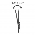 Nastaviteľný TV držiak na stenu 65, do 35 kg, odstup 2,8 cm