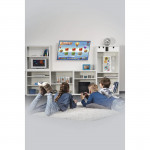 TV držiak na stenu, naklápaný, 191 cm (75) do 40 kg