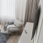 Pevný TV držiak na stenu 75 / 191 cm, do 40 kg, odstup 2,3 cm Pevný TV držiak na stenu 75 / 191 cm, do 40 kg, odstup 2,3 cm