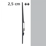 Pevný TV držiak na stenu 90 / 229 cm, do 60 kg, odstup 2,5 cm