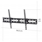 TV držiak na stenu, náklopný, 191 cm (75) do 60 kg