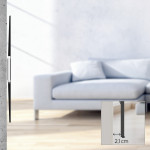 Nástenný držiak TV, fixný, 800x600