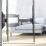 TV držiak na stenu, otočný, naklápateľný, vysúvací, 165 cm (65) do 35 kg TV držiak na stenu, otočný, naklápateľný, vysúvací, 165 cm (65) do 35 kg
