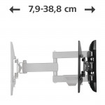 Otočný TV držiak na stenu 50, výsuvný, do 25 kg