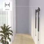 Ultraslim TV držiak pevný 90, do 80 kg, extra tenký, antracit Ultraslim TV držiak pevný 90, do 80 kg, extra tenký, antracit