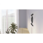 TV držiak na stenu FULLMOTION Ultraslim, 600x400, 229 cm (90), čierny