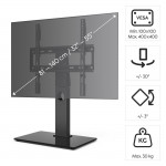 Stojan na TV, otočný, výškovo nastaviteľný, 140 cm (55), do 30 kg Stojan na TV, otočný, výškovo nastaviteľný, 140 cm (55), do 30 kg