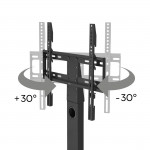 Stojan na TV, otočný, výškovo nastaviteľný, 140 cm (55), do 30 kg Stojan na TV, otočný, výškovo nastaviteľný, 140 cm (55), do 30 kg