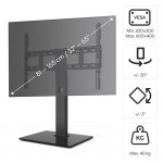 Stojan na TV, otočný, výškovo nastaviteľný, 165 cm (65), do 40 kg Stojan na TV, otočný, výškovo nastaviteľný, 165 cm (65), do 40 kg