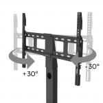 Stojan na TV, otočný, výškovo nastaviteľný, 165 cm (65), do 40 kg Stojan na TV, otočný, výškovo nastaviteľný, 165 cm (65), do 40 kg