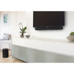 Univerzálny nastaviteľný nástenný držiak na soundbar, čierny Univerzálny nastaviteľný nástenný držiak na soundbar, čierny