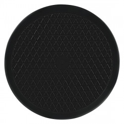 Univerzálny otočný tanier, L, priemer 30 cm, čierny