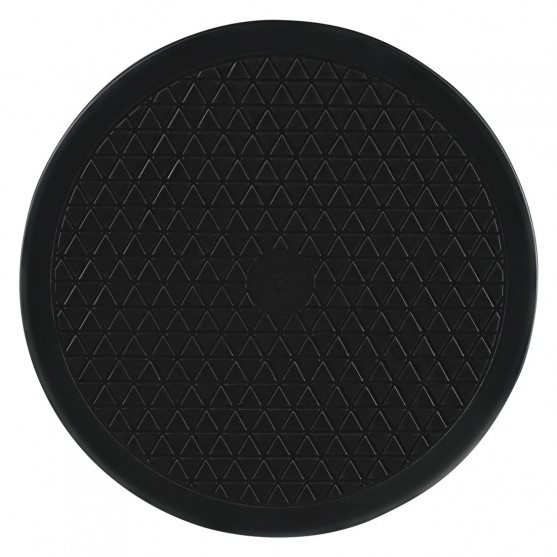 Univerzálny otočný tanier, L, priemer 30 cm, čierny