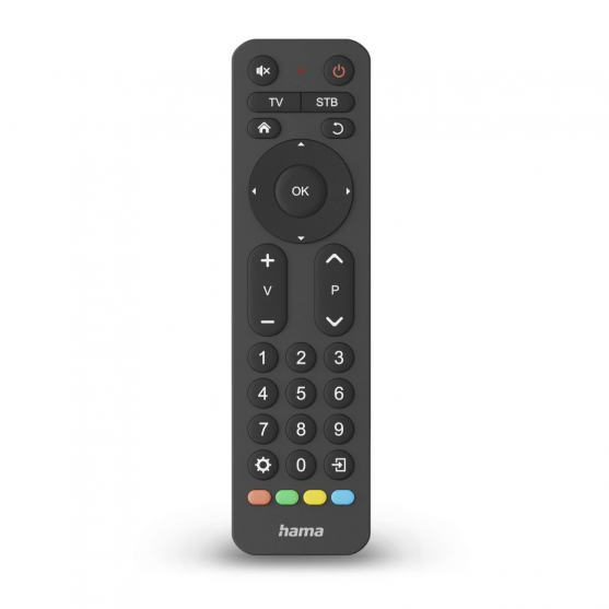 Univerzálny ovládač TV IR, 2 zariadenia, veľké tlačidlá, učenie Univerzálny ovládač TV IR, 2 zariadenia, veľké tlačidlá, učenie