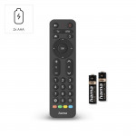 Univerzálny ovládač TV IR, 2 zariadenia, veľké tlačidlá, učenie Univerzálny ovládač TV IR, 2 zariadenia, veľké tlačidlá, učenie