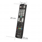 Univerzálny ovládač pre Samsung TV, IR, učenie, podsvietené tlačidlá Univerzálny ovládač pre Samsung TV, IR, učenie, podsvietené tlačidlá