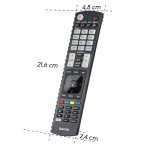 Univerzálny ovládač pre LG TV, IR, učenie, podsvietené tlačidlá Univerzálny ovládač pre LG TV, IR, učenie, podsvietené tlačidlá