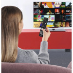 Univerzálny ovládač pre Philips TV, IR, učenie, podsvietené tlačidlá