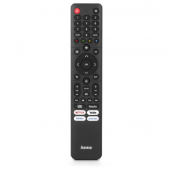 Univerzálny ovládač pre TV Hisense, IR, učenie, 4 tlačidlá pre aplikácie