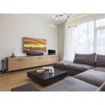 Aktívna izbová TV anténa Premium, DVB-T2, plochá