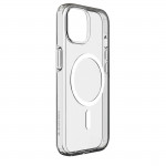 Mag Clear Case Cover for Apple iPhone 15, transparent