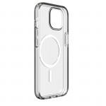 Mag Clear Case Cover for Apple iPhone 15, transparent