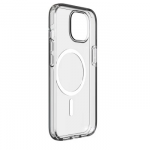 Mag Clear Case Cover for Apple iPhone 15, transparent