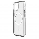 Mag Clear Case Cover for Apple iPhone 15, transparent