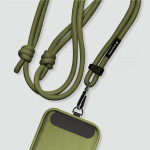 Universal Lanyard for Smartphones, Olive Green