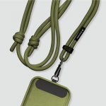 Universal Lanyard for Smartphones, Olive Green