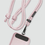 Universal Lanyard for Smartphones, Light Pink