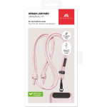 Universal Lanyard for Smartphones, Light Pink