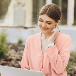 Bluetooth® slúchadlá Freedom Buddy II, True Wireless, ENC, ružové