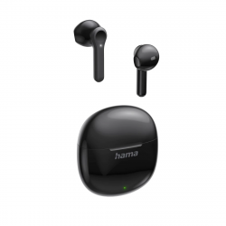 Bluetooth® slúchadlá Action One, True Wireless, slúchadlá do uší, čierne