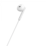 Slúchadlá Classy, do uší, mikrofón, ochrana kábla, USB‑C, biele