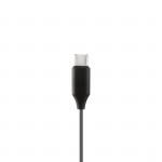 Slúchadlá Calm, do uší, mikrofón, ochrana kábla, USB‑C, čierne