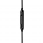 Slúchadlá Curly, do uší, mikrofón, ochrana kábla, USB‑C, čierne