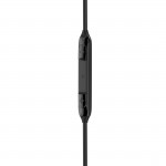 Slúchadlá Curly, do uší, mikrofón, ochrana kábla, USB‑C, čierne