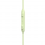 Slúchadlá Curly, do uší, mikrofón, ochrana kábla, USB‑C, zelené